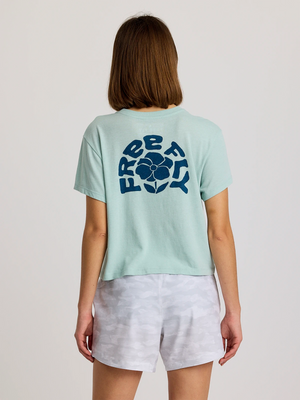 FREE FLY APPAREL Women's Tee Free Fly Women's Poppy Tee || David's Clothing