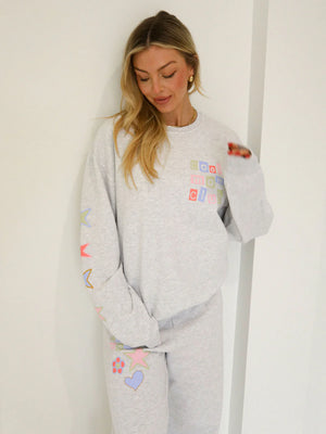 FRIDAY AND SATUR Women's Sweatshirt Friday + Saturday Cool Mom Sweatshirt || David's Clothing