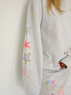 FRIDAY AND SATUR Women's Sweatshirt Friday + Saturday Cool Mom Sweatshirt || David's Clothing