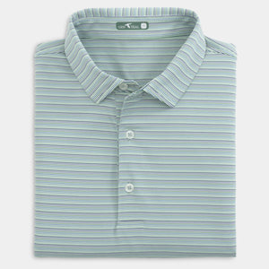 GENTEAL Men's Polo Genteal Multipinstripe Performance Polo || David's Clothing