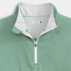 GENTEAL Men's Pullover Genteal Heathered Venture Performance Quarter-Zip || David's Clothing