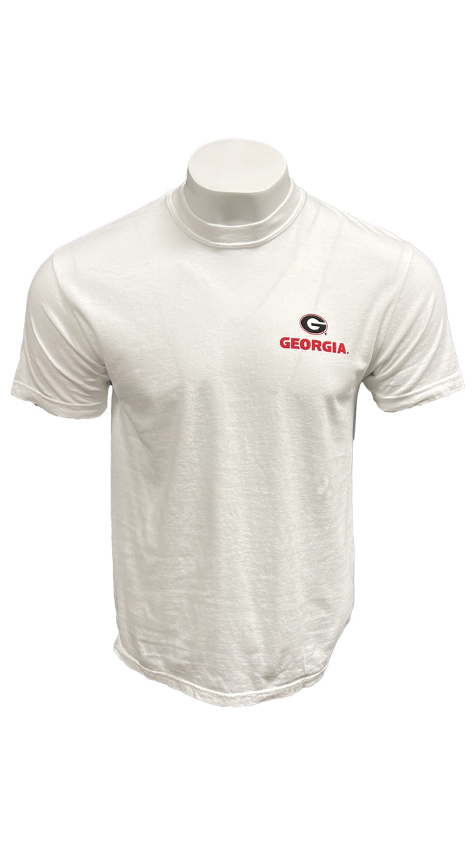 UGA Drawn Field Mascot Short Sleeve T-Shirt