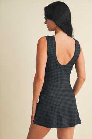 GLOWIE 25-Women's Dresses Sleeveless Wrap Tie Front Dress