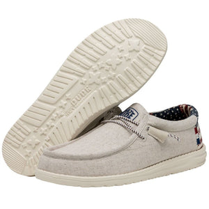 HEY DUDE Men's Shoes Hey Dude Wally Patriotic USA || David's Clothing