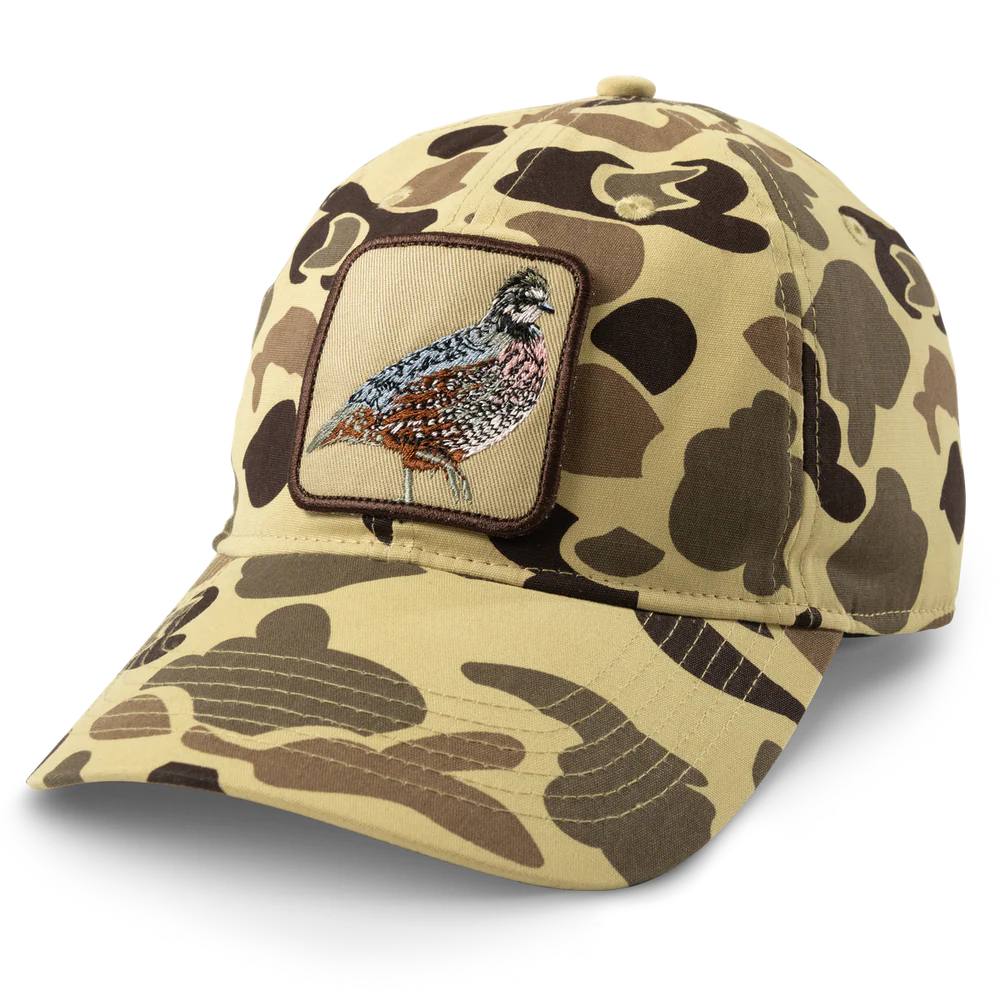 HEYBO OUTDOORS Men's Hats CAMO Heybo Embroidered Quail Patch Hat || David's Clothing HEY7542