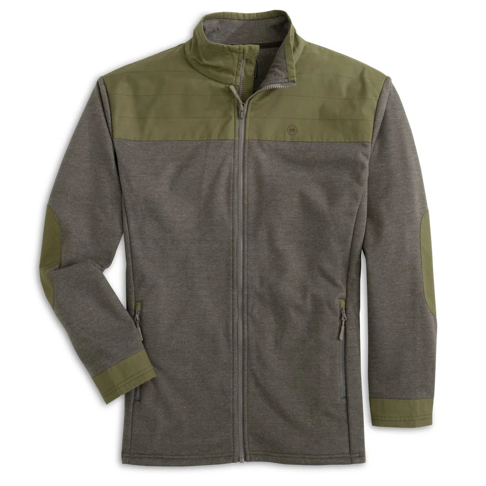 HEYBO OUTDOORS Men's Jackets Heybo Sentry Hybrid Jacket: Olive/Brown || David's Clothing