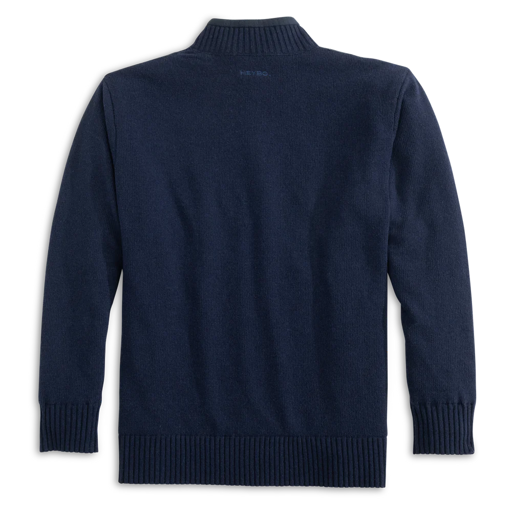 HEYBO OUTDOORS Men's Outerwear Heybo Uplander 1/4 Zip: Navy || David's Clothing