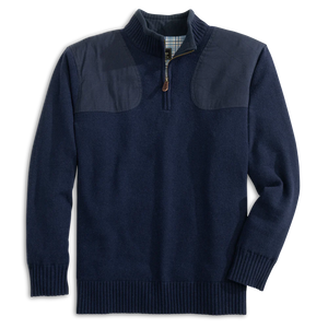 HEYBO OUTDOORS Men's Outerwear Heybo Uplander 1/4 Zip: Navy || David's Clothing