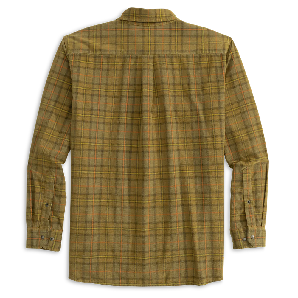 HEYBO OUTDOORS Men's Sport Shirt OAK BUFF / M Heybo Darden Corduroy Shirt || David's Clothing HEY4091