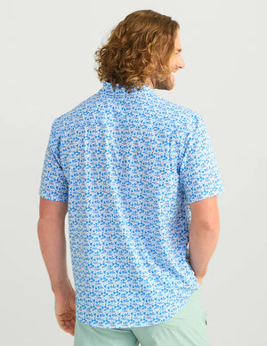 HUK FISHING Men's Polo Huk Kona Button-Down || David's Clothing