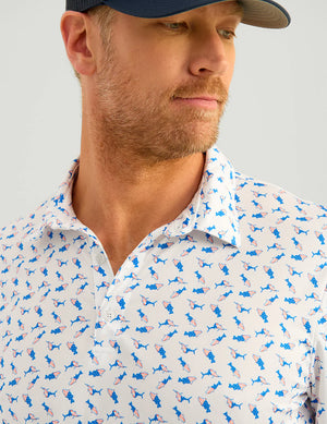 HUK FISHING Men's Polo Huk Pursuit Performance Polo