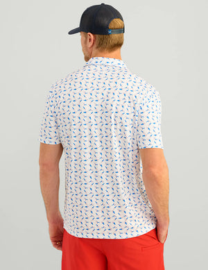 HUK FISHING Men's Polo Huk Pursuit Performance Polo
