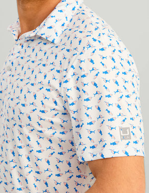 HUK FISHING Men's Polo Huk Pursuit Performance Polo