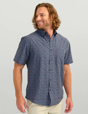 HUK FISHING Men's Sport Shirt Huk Kona Button-Down || David's Clothing