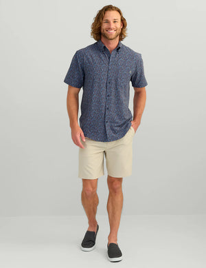 HUK FISHING Men's Sport Shirt Huk Kona Button-Down || David's Clothing