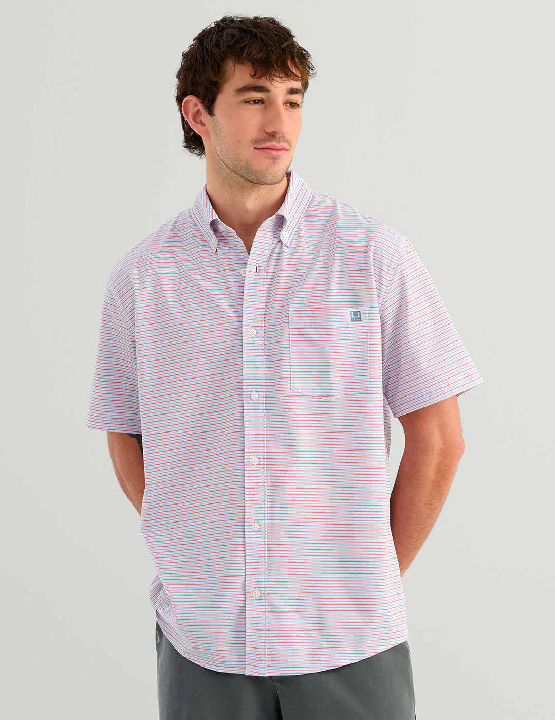 HUK FISHING Men's Sport Shirt Huk Kona Button-Down