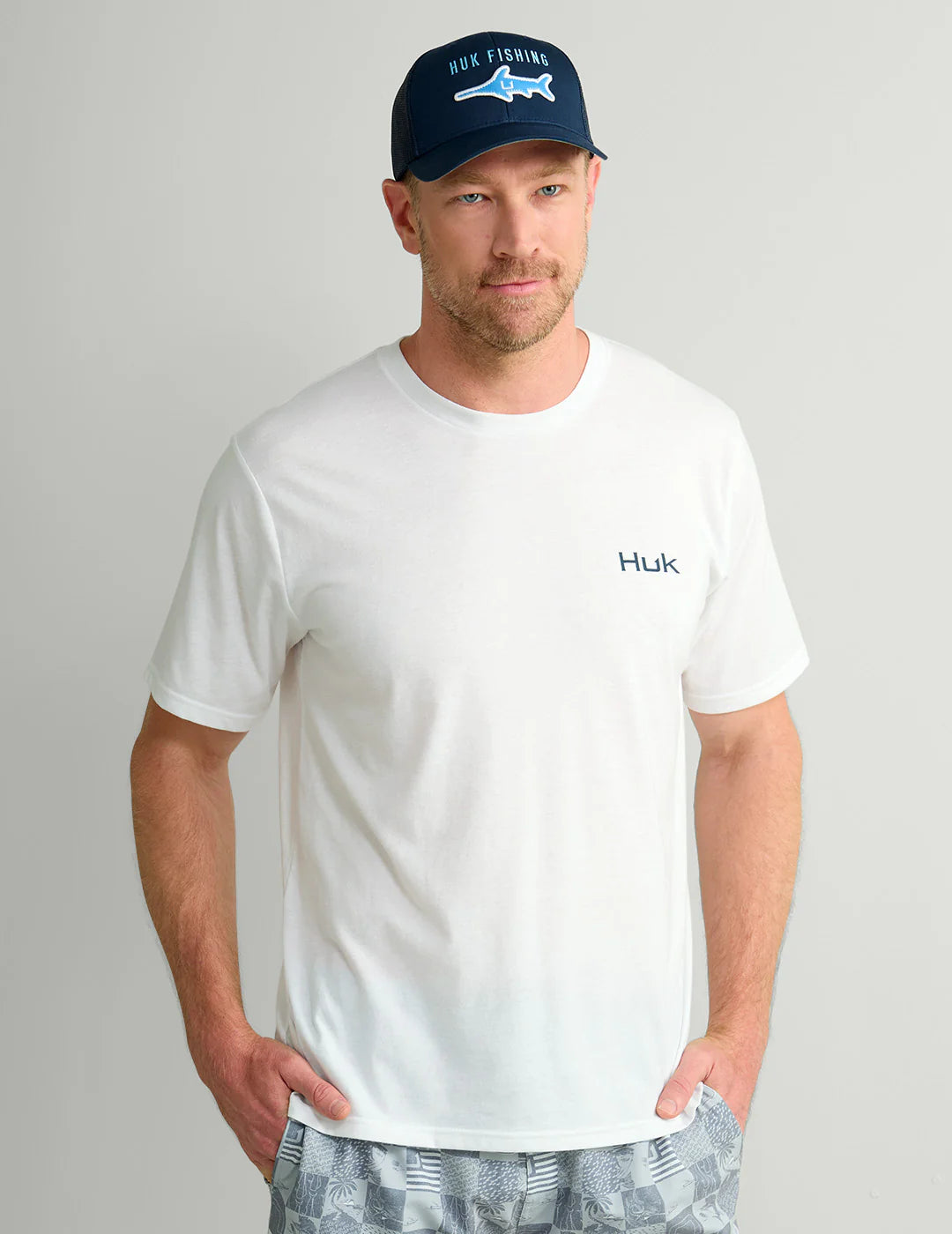 HUK FISHING Men's Tees Huk KC Americana Series Tee || David's Clothing