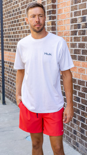 HUK FISHING Men's Tees Huk KC Americana Series Tee || David's Clothing