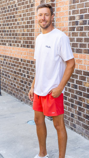 HUK FISHING Men's Tees Huk KC Americana Series Tee || David's Clothing