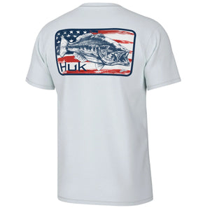 HUK FISHING Men's Tees HUK KC Painted Stripes Tee || David's Clothing