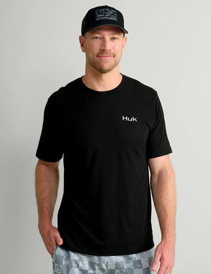 HUK FISHING Men's Tees Huk Salute SS Tee || David's Clothing