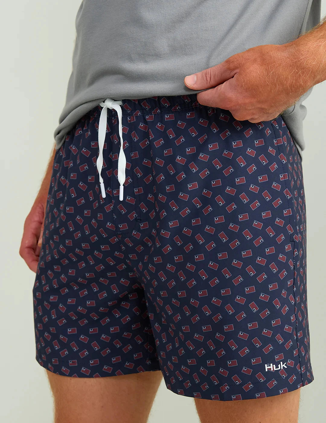 HUK FISHING Mens Shorts Huk Pursuit Volley Swim Shorts || David's Clothing