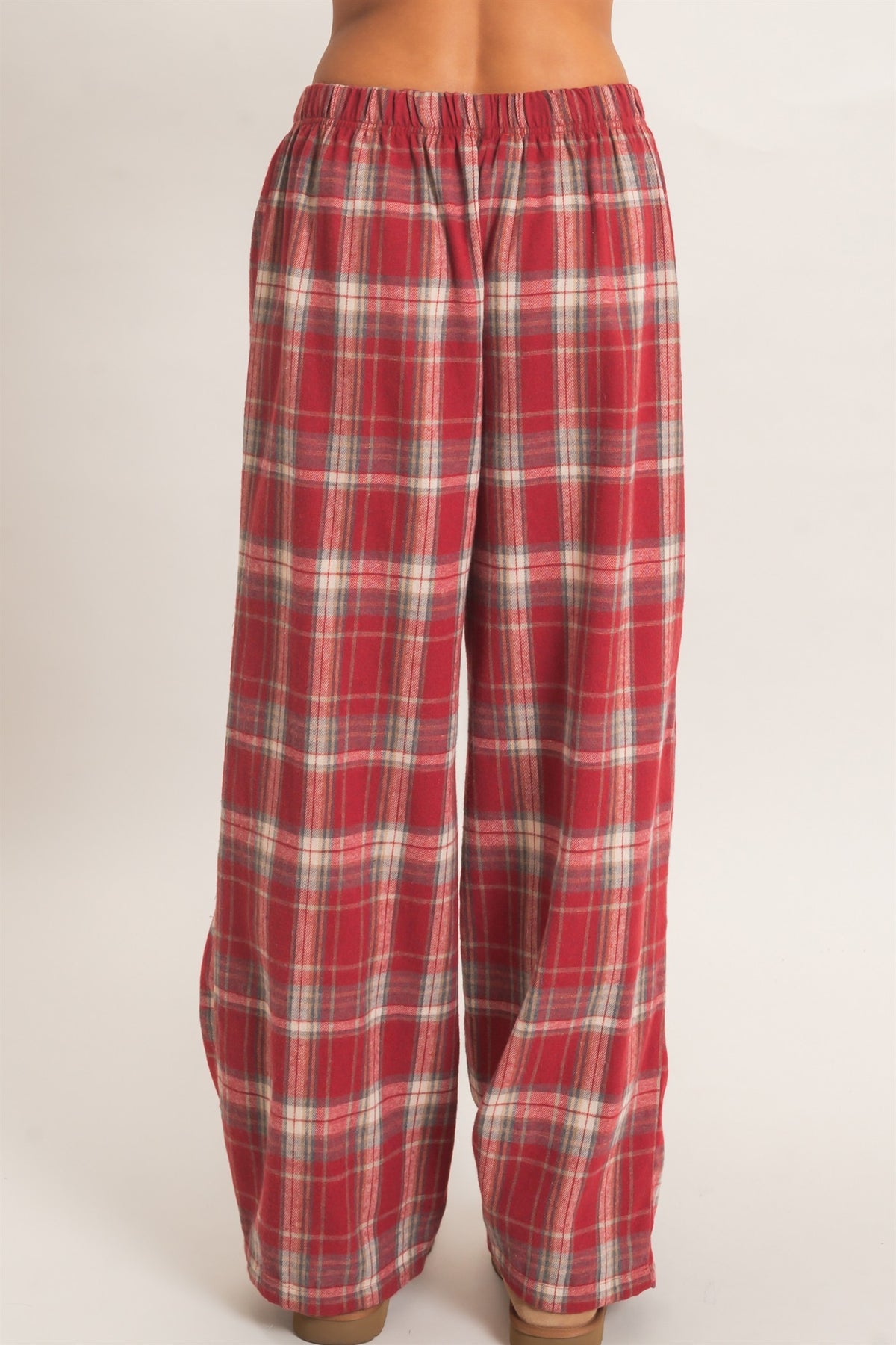 HYFVE INC. Women's Pants Plaid Wide-leg Pants