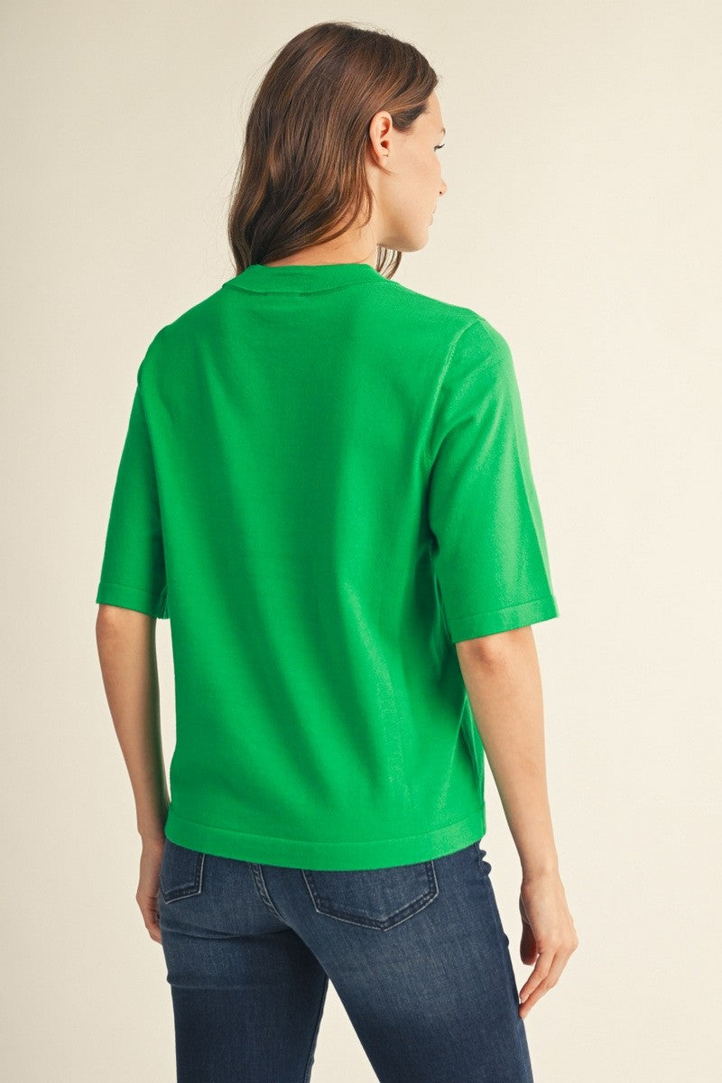 JODIFL Women's Top Round Neck Comfy Sweater Top