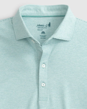 JOHNNIE O Men's Polo Johnnie-O Performance Jersey Polo - Lyndonn Stripe || David's Clothing