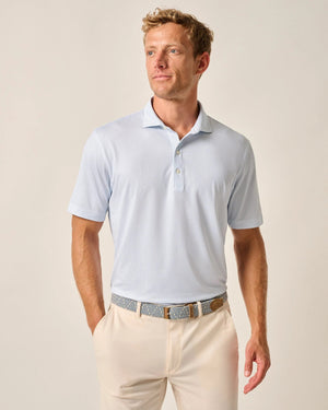 JOHNNIE O Men's Polo Johnnie-O Performance Jersey Polo - Tee Time Print || David's Clothing