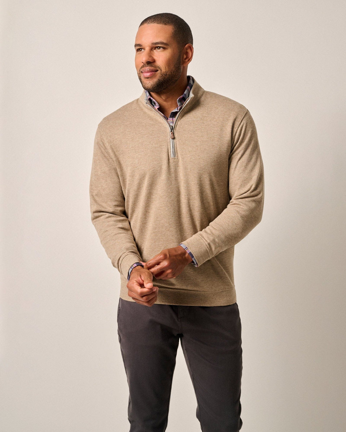 JOHNNIE O Men's Polo Johnnie-O Sully 1/4 Zip Pullover