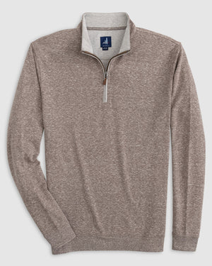 JOHNNIE O Men's Pullover BISON / M Johnnie-O Sully 1/4 Zip Pullover || David's Clothing JMKO1460B