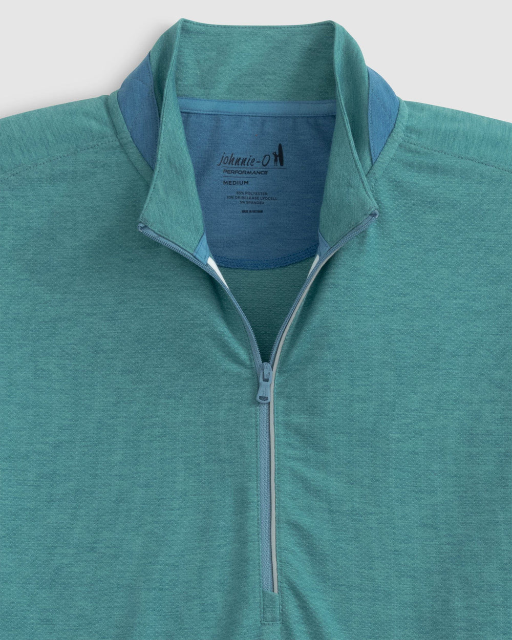 JOHNNIE O Men's Pullover GREEN GRASS / M Johnnie-O Brewer Performance 1/4 Zip Pullover || David's Clothing JMKO100230G