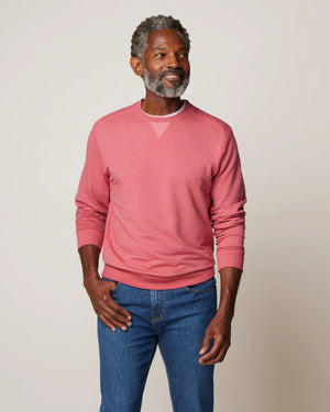 JOHNNIE O Men's Pullover Johnnie-O Corbet French Terry Crewneck Sweatshirt || David's Clothing