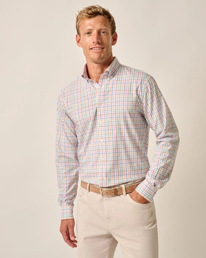 JOHNNIE O Men's Sport Shirt Johnnie-O Performance Button Up Shirt - Kyler || David's Clothing