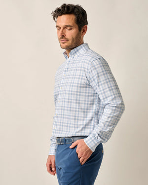 JOHNNIE O Men's Sport Shirt Johnnie-O Performance Button Up Shirt - Madden || David's Clothing