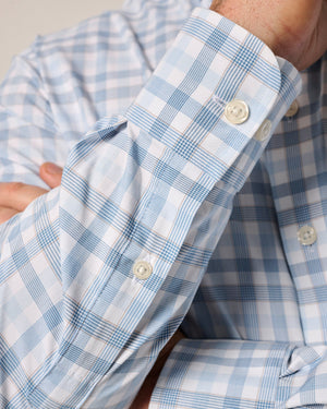 JOHNNIE O Men's Sport Shirt Johnnie-O Performance Button Up Shirt - Madden || David's Clothing