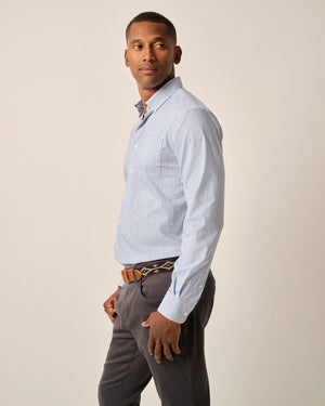 JOHNNIE O Men's Sport Shirt Johnnie-O Performance Button Up Shirt - Shay || David's Clothing