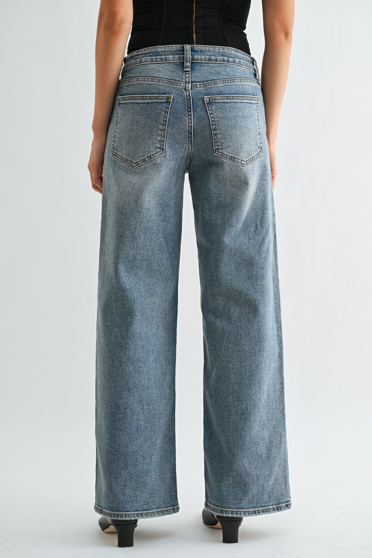 JUST USA DENIM Women's Jeans Just USA Denim Hr Full Length Straight