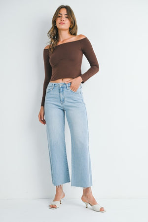 JUST Women's Jeans Just USA Slim Wide Leg