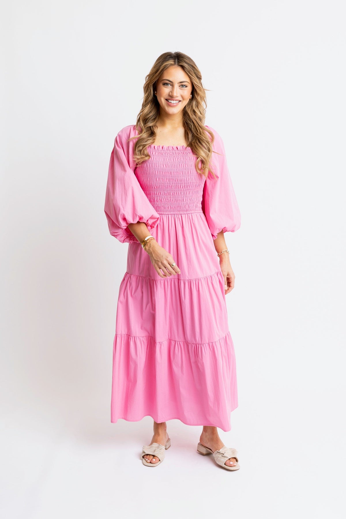 KARLIE CLOTHES Women's Dresses 252 KNOT TIER MAXI