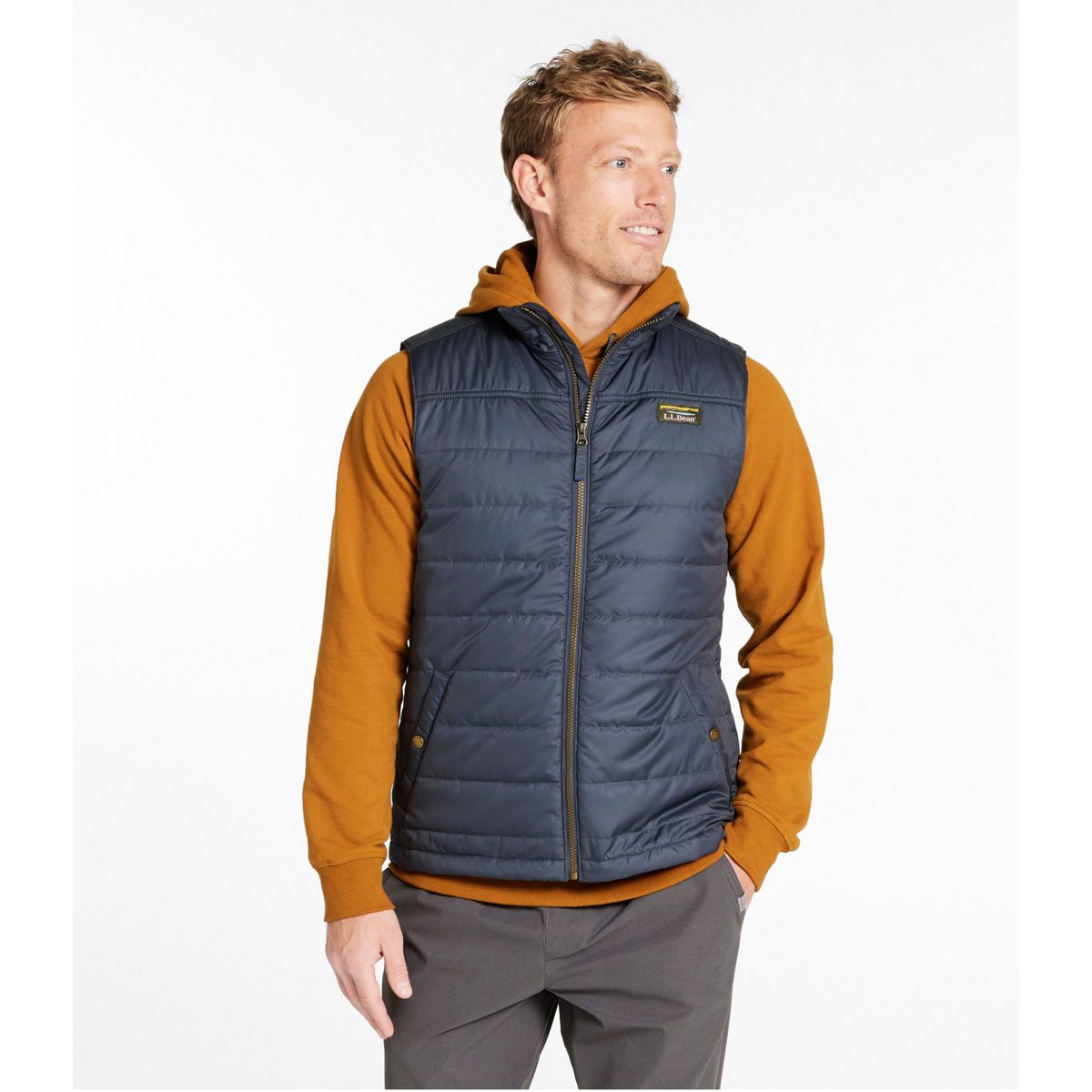 L.L.Bean Men's Vests L.L.Bean Men's Mountain Classic Puffer Vest