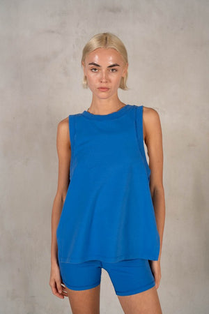 LABIZ Women's Top CS Round And V-Neck Reversible Tank Top
