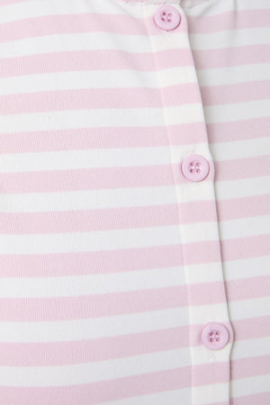 LELIS COLLECTION Women's Top Sleeveless High Neck Stripe Knit Top