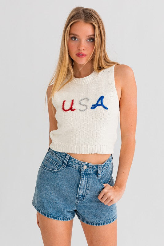 LELIS COLLECTION Women's Top USA Knit Tank Top || David's Clothing