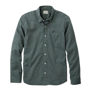LL Bean 11-Mens Woven Shirt SEA GREEN / S L.L.Bean Men's Comfort Stretch Performance® Shirt, Long-Sleeve, Slightly Fitted Untucked Fit, Plaid 52169647802