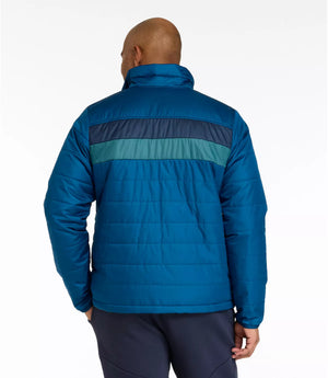 LL Bean Men's Jackets L.L. Bean Men's Mountain Classic Puffer Jacket, Colorblock