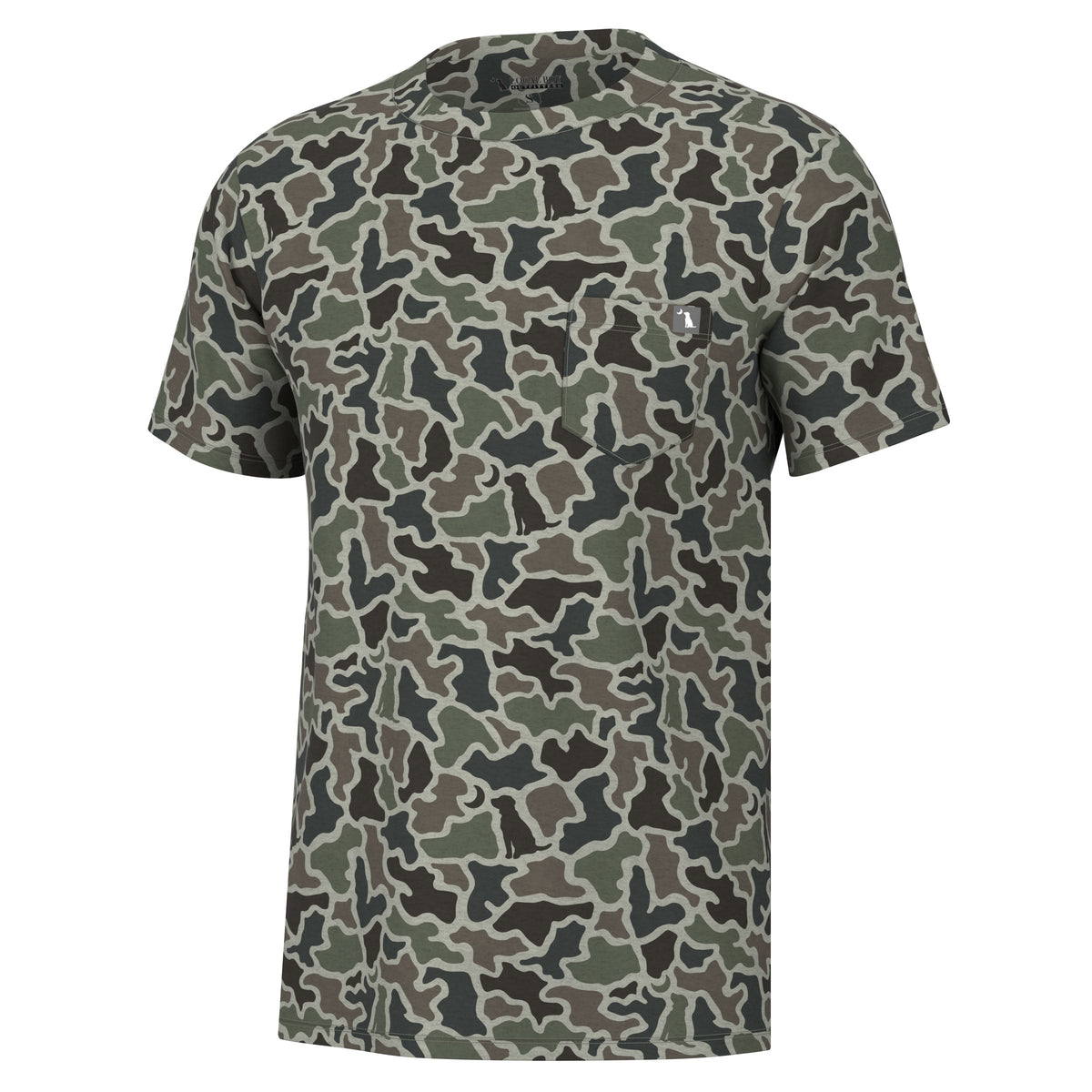 Local Boy Men's Short Sleeve Heather Blend Crew