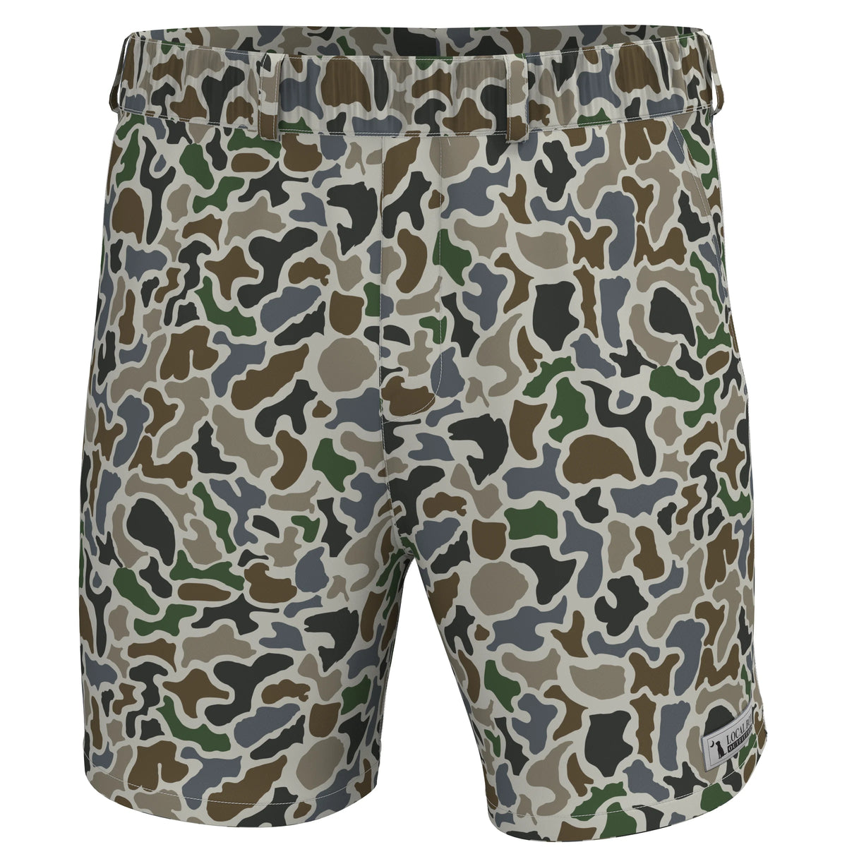 LOCAL BOY OUTFITTERS 14-Mens Shorts LOCALFLAGE / S Local Boy Volley Short || David's Clothing L1600002LCF