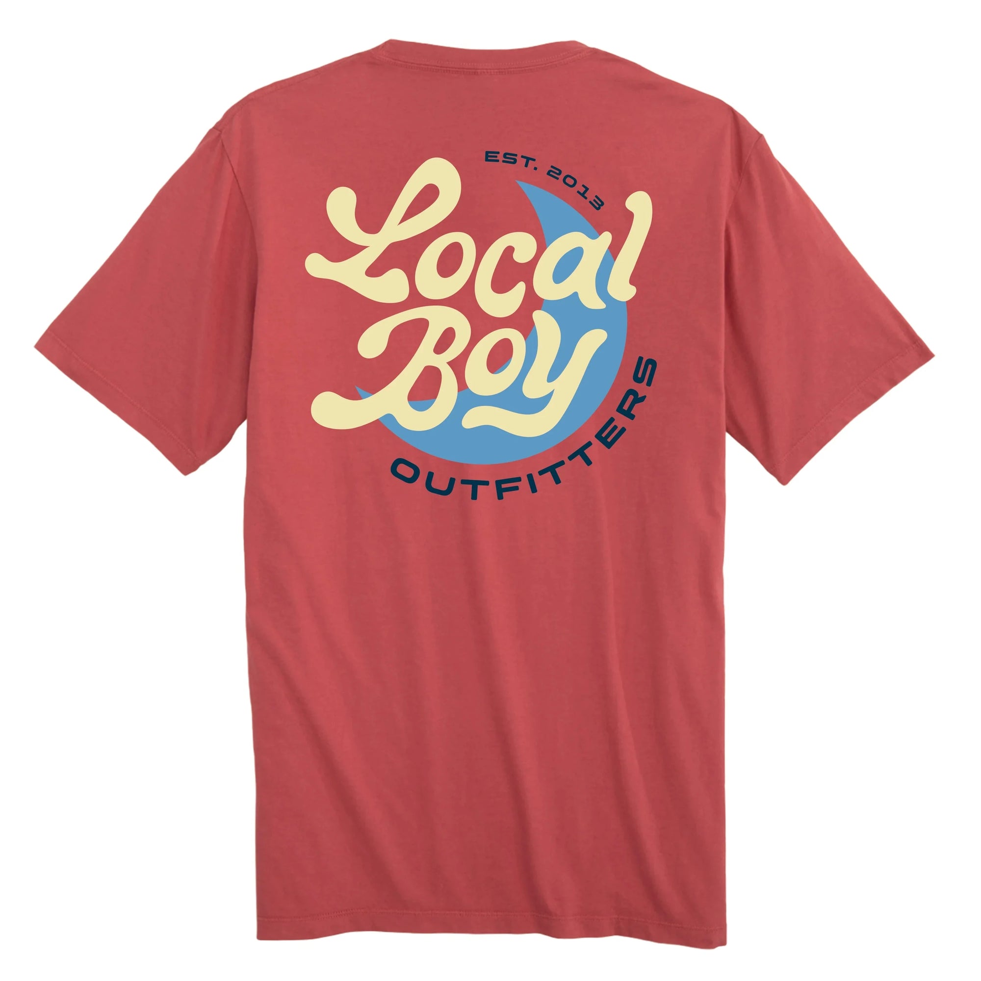 LOCAL BOY OUTFITTERS 9-Men's Knit Shirts Local Boy Men's Groovy Moon SS Tee